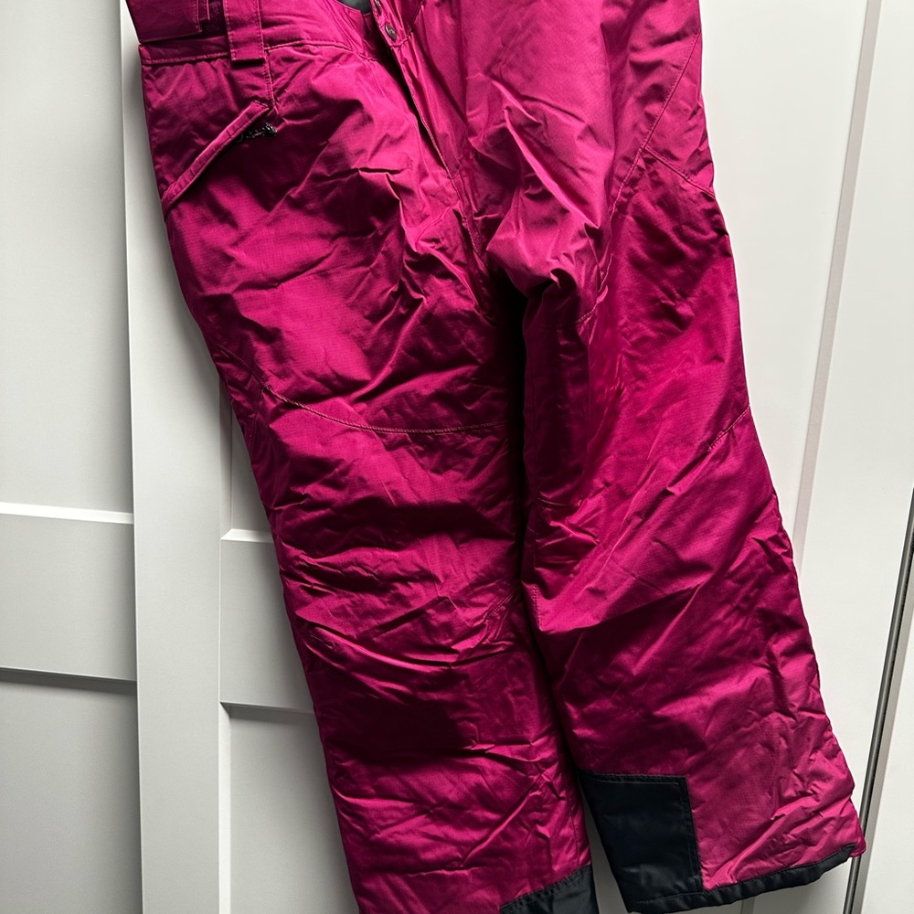 Vibrant Fuchsia snow pants